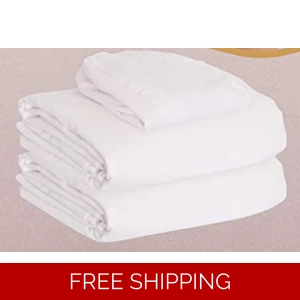 White Premium Cotton Towels, Salon- Gym-Spa-Massage-Hand Towel- (12 pack) - Not bleach proof-cotton maximum